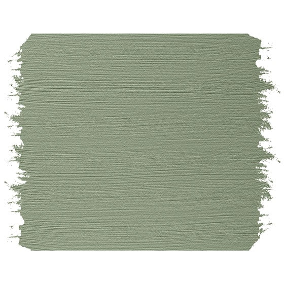 pintura a la tiza verde oliva