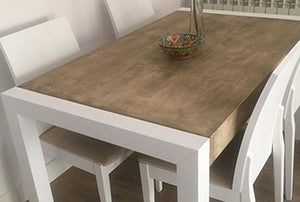 Cómo simular madera con cera de color