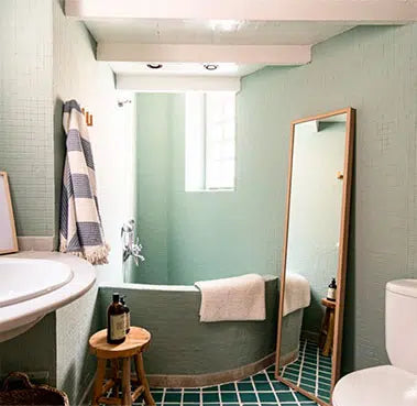 Cómo pintar azulejos del baño