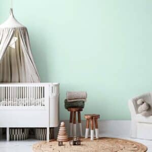 dormitorio infantil pintura a la tiza mint