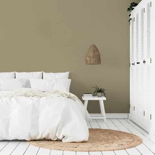 dormitorio pintura a la tiza velvet country beige