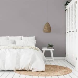 dormitorio pintura a la tiza velvet gris malva