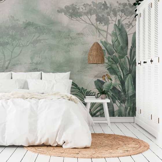 crea decora recicla papel pintado dormitorio mural jaipur